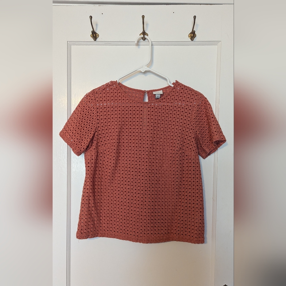 A New Day Eyelet Top